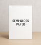 Félfényes papír